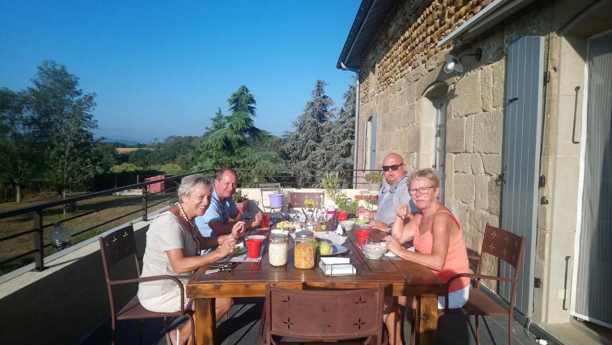 La Meridienne Des Collines La Motte-de-Galaure Екстер'єр фото